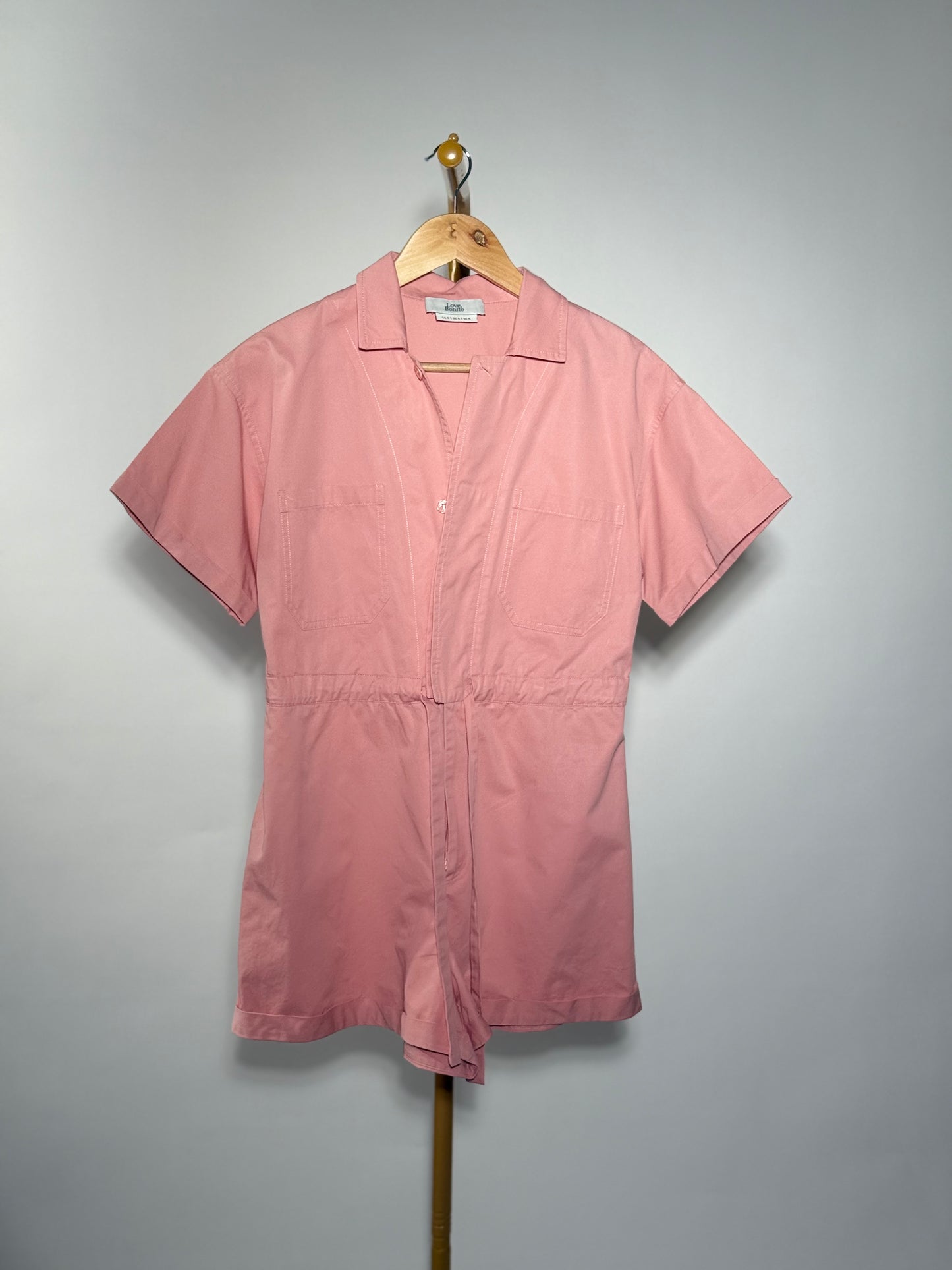 Love Bonito Belted Romper