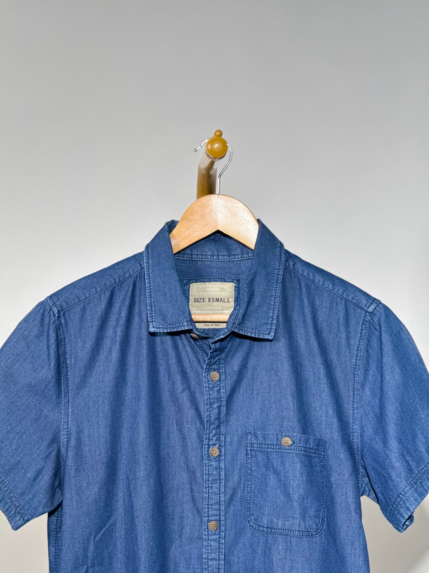 Cotton On Button Down Ombre Shirt