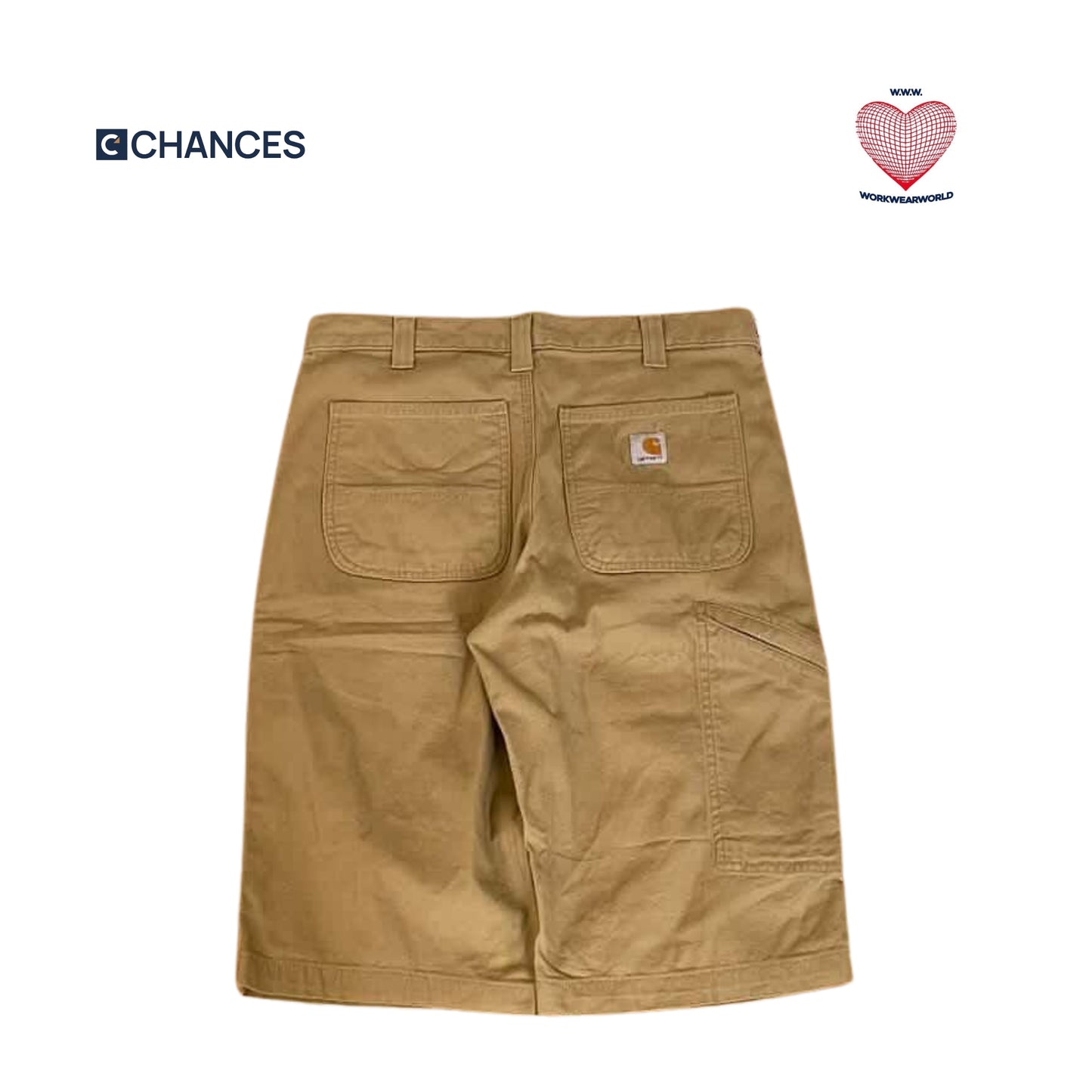 Carhartt Des Brown Carpenter Jorts