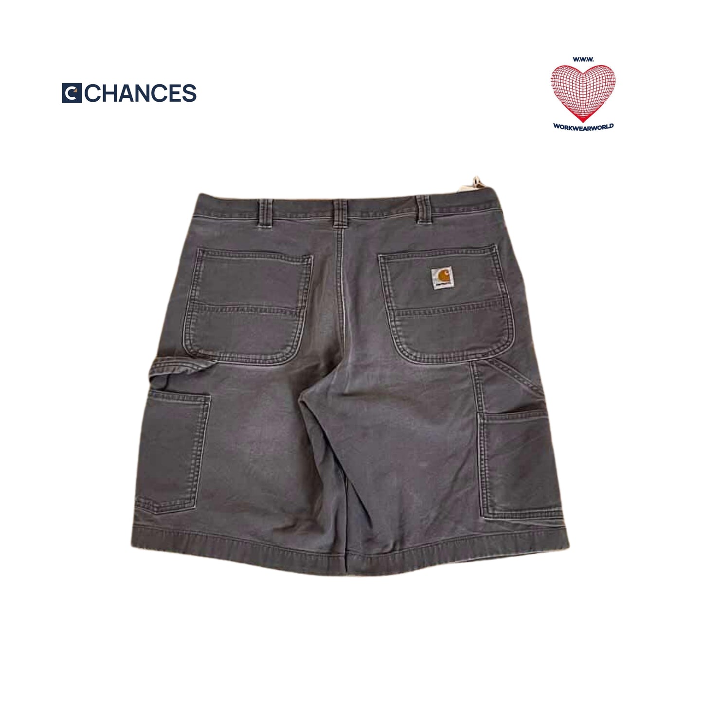 Carhartt Gray Carpenter Jorts