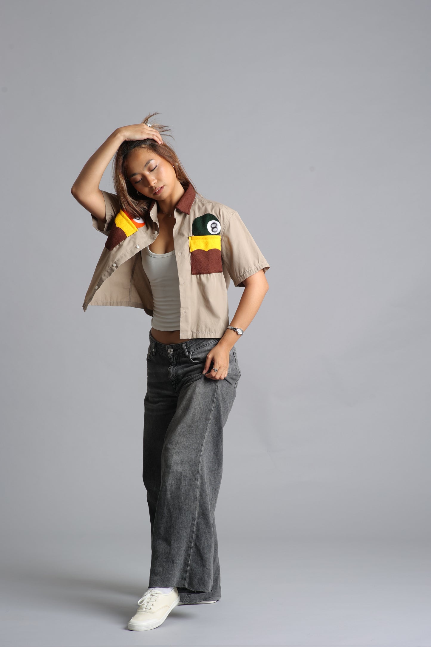 Papaya Reworks Upcycled Overshirt