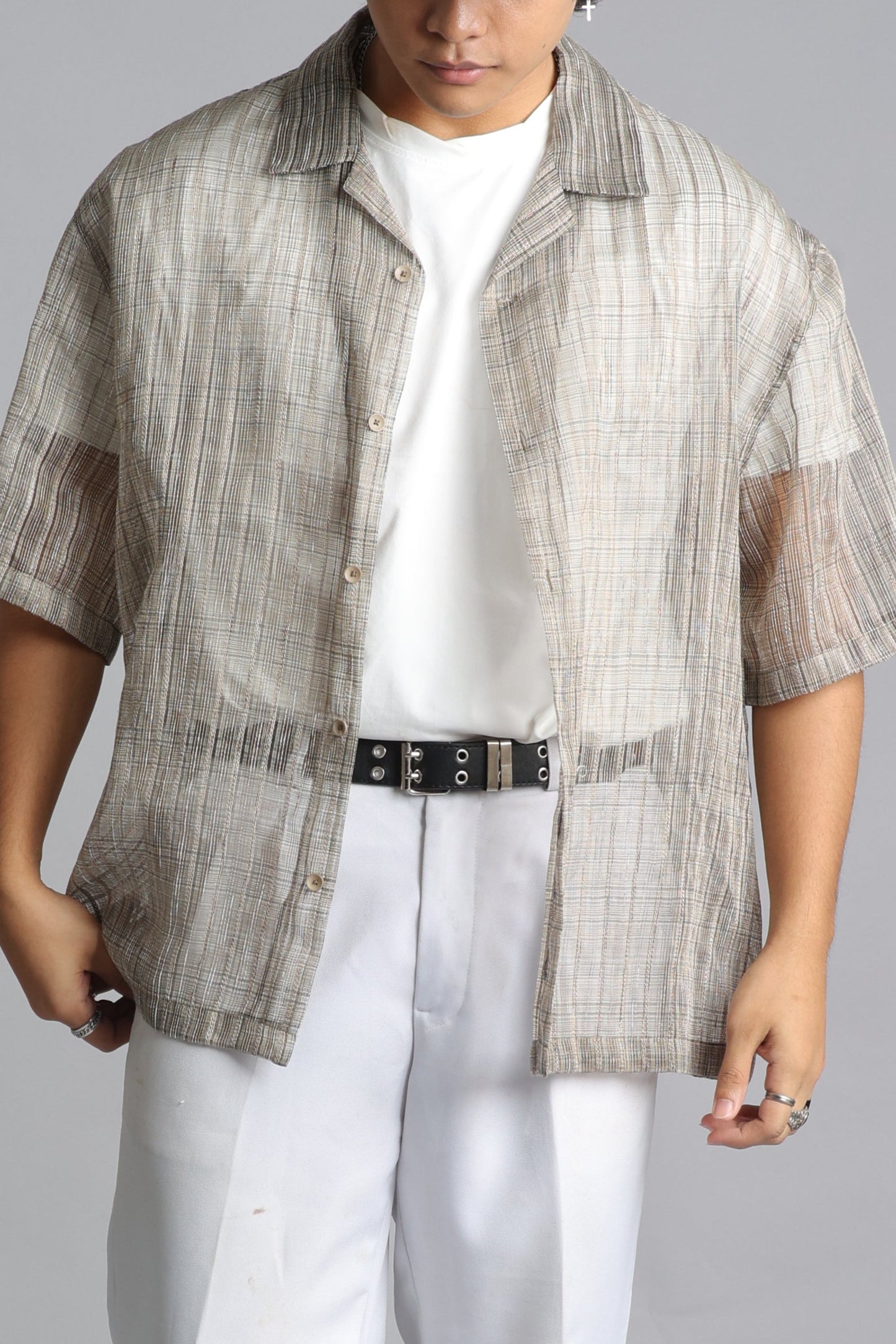 Zara Sheer Overshirt