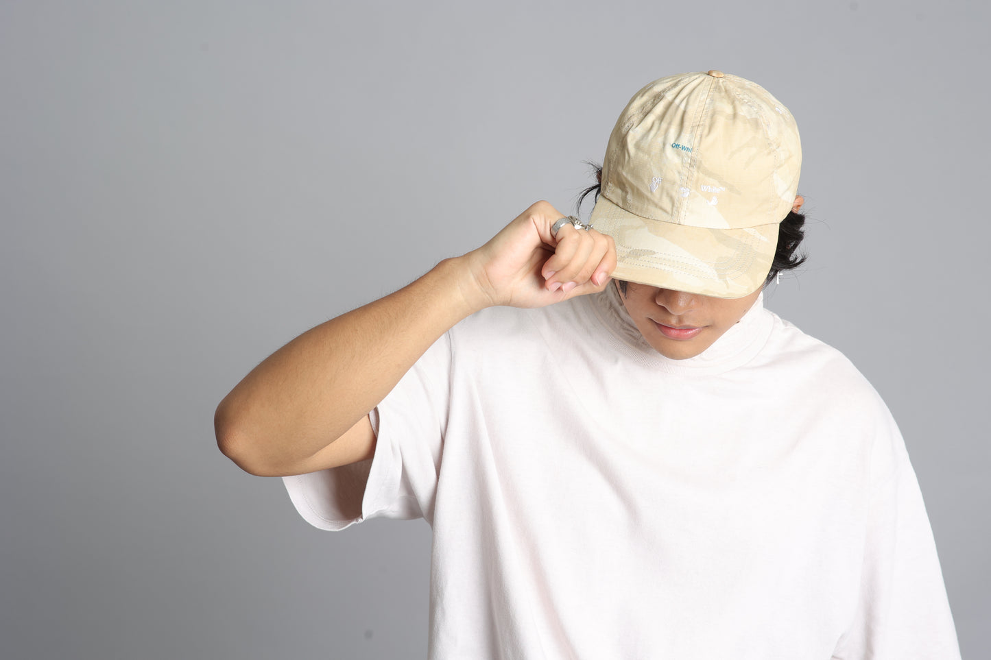 Off White Cap