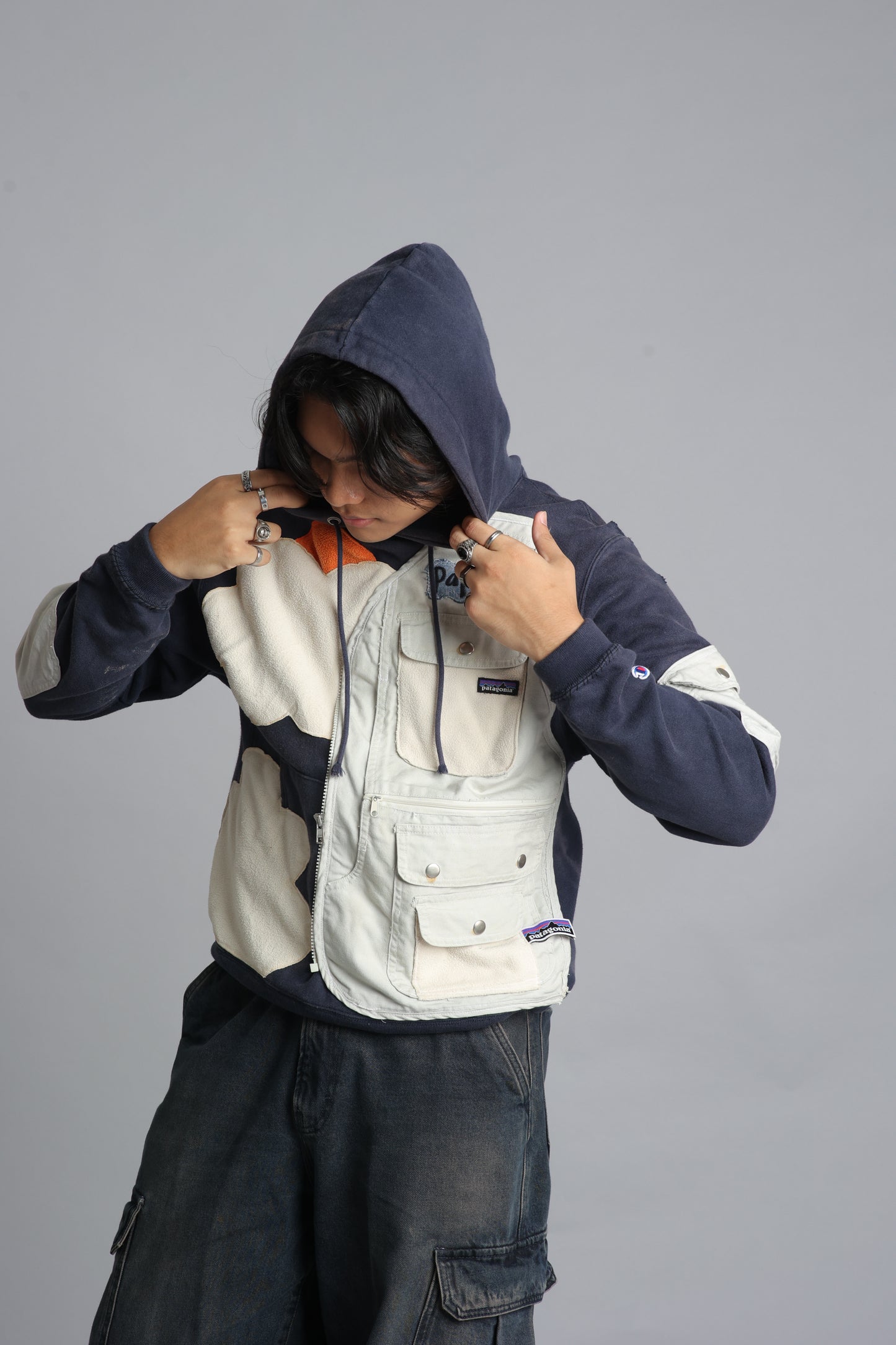 Papaya Reworks Upcycled Hoodie