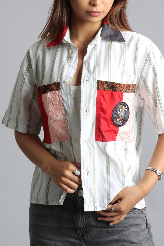 Vintage Tuklasan Upcycled Shirt