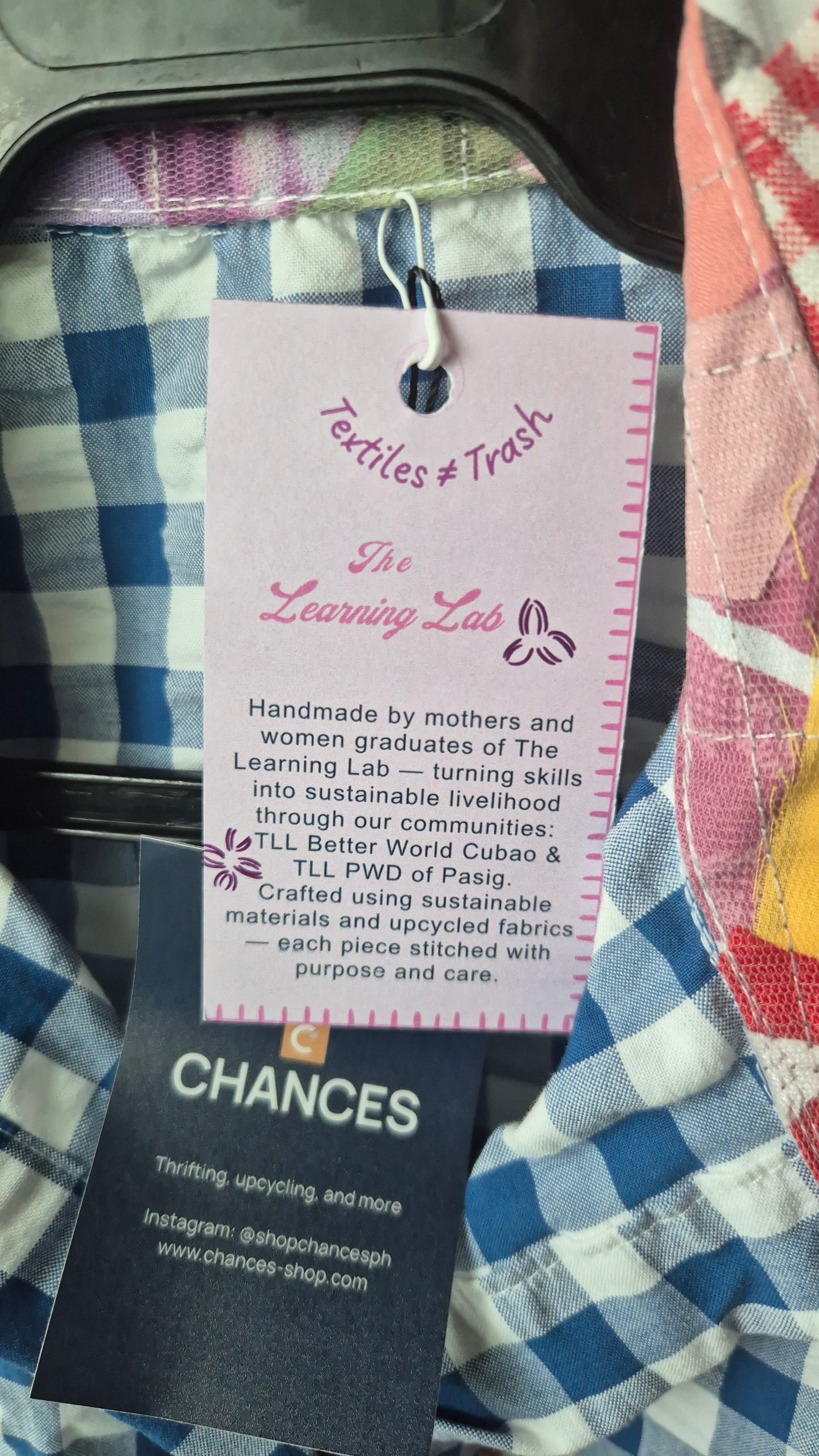 The Learning Lab Upcycled Vest Top