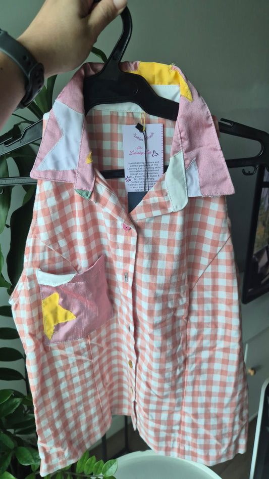 The Learning Lab Upcycled Vest Top