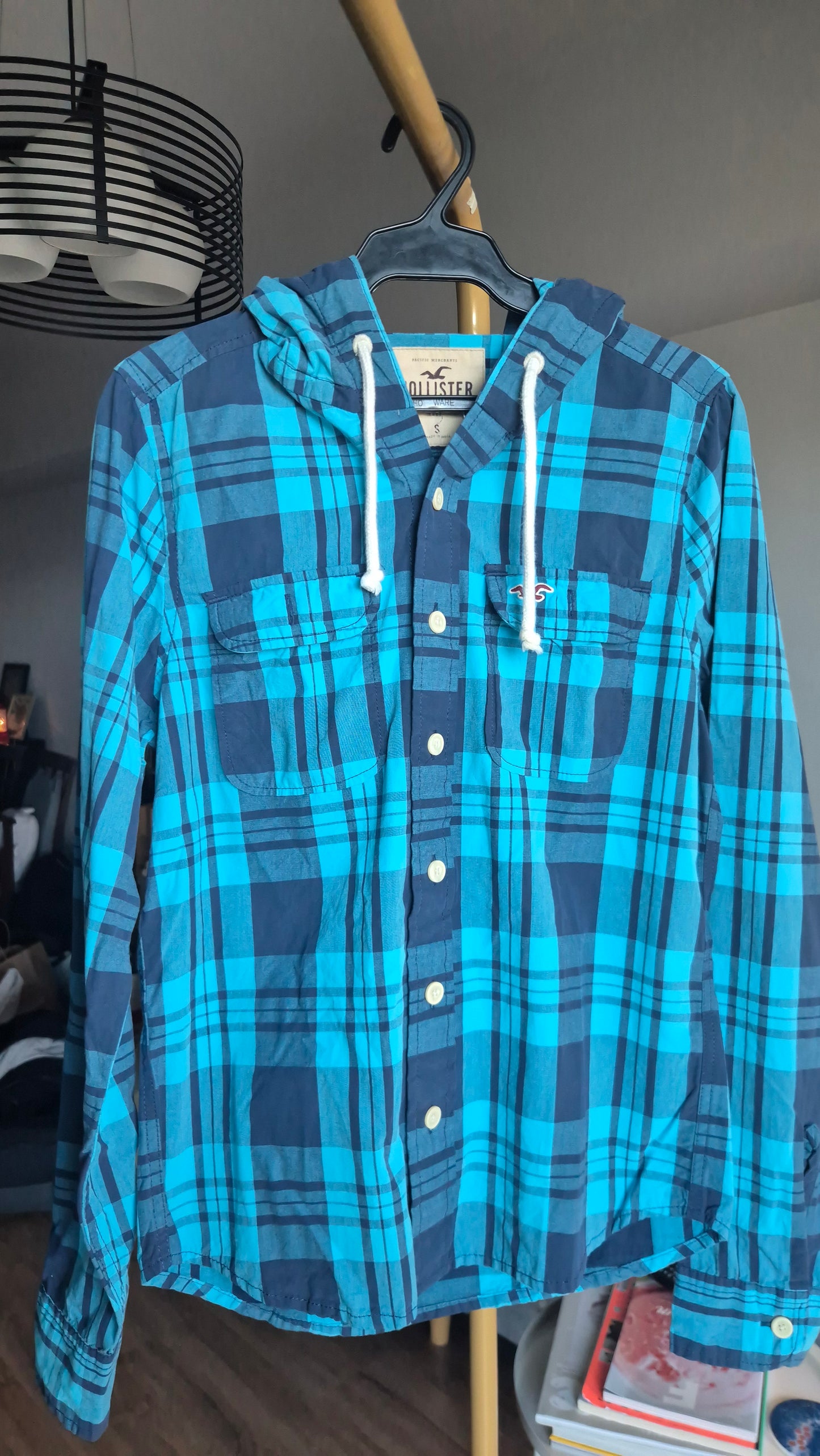Hollister Button Down Hoodie