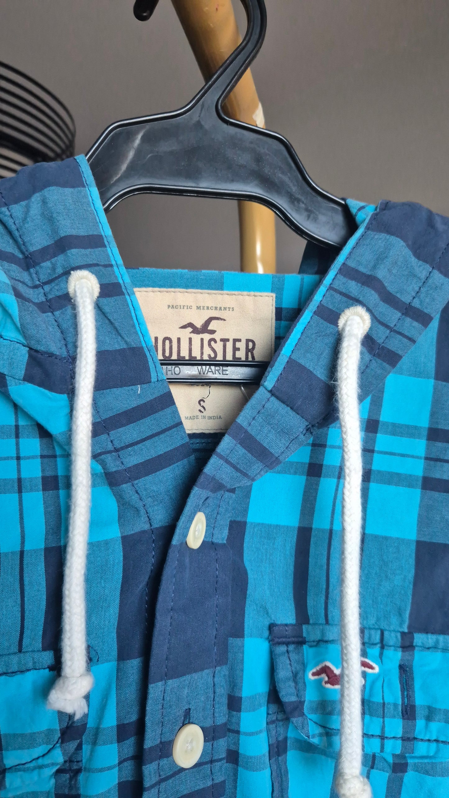 Hollister Button Down Hoodie