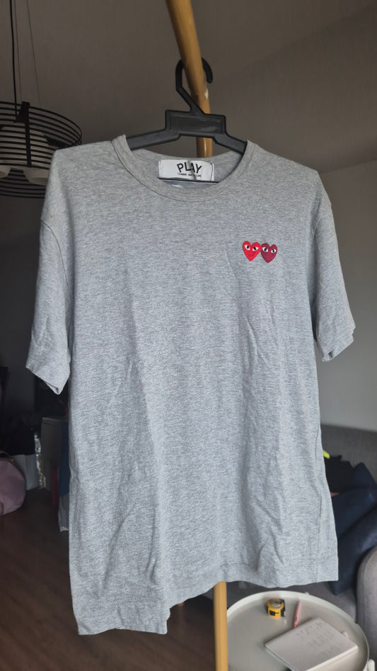 CDG Play Gray Shirt