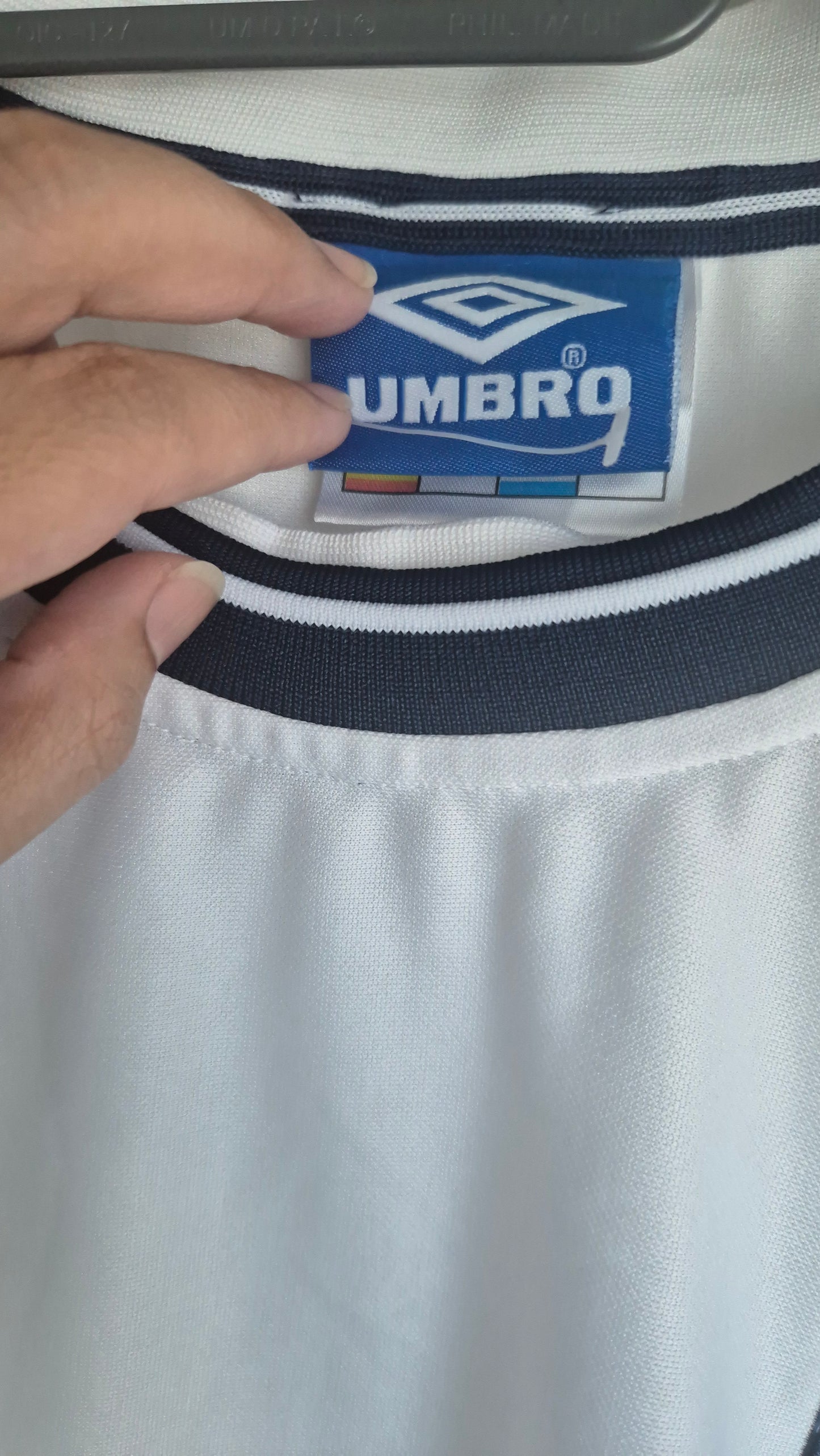 Football Jersey - Vintage Umbro England (Official Home Kit)