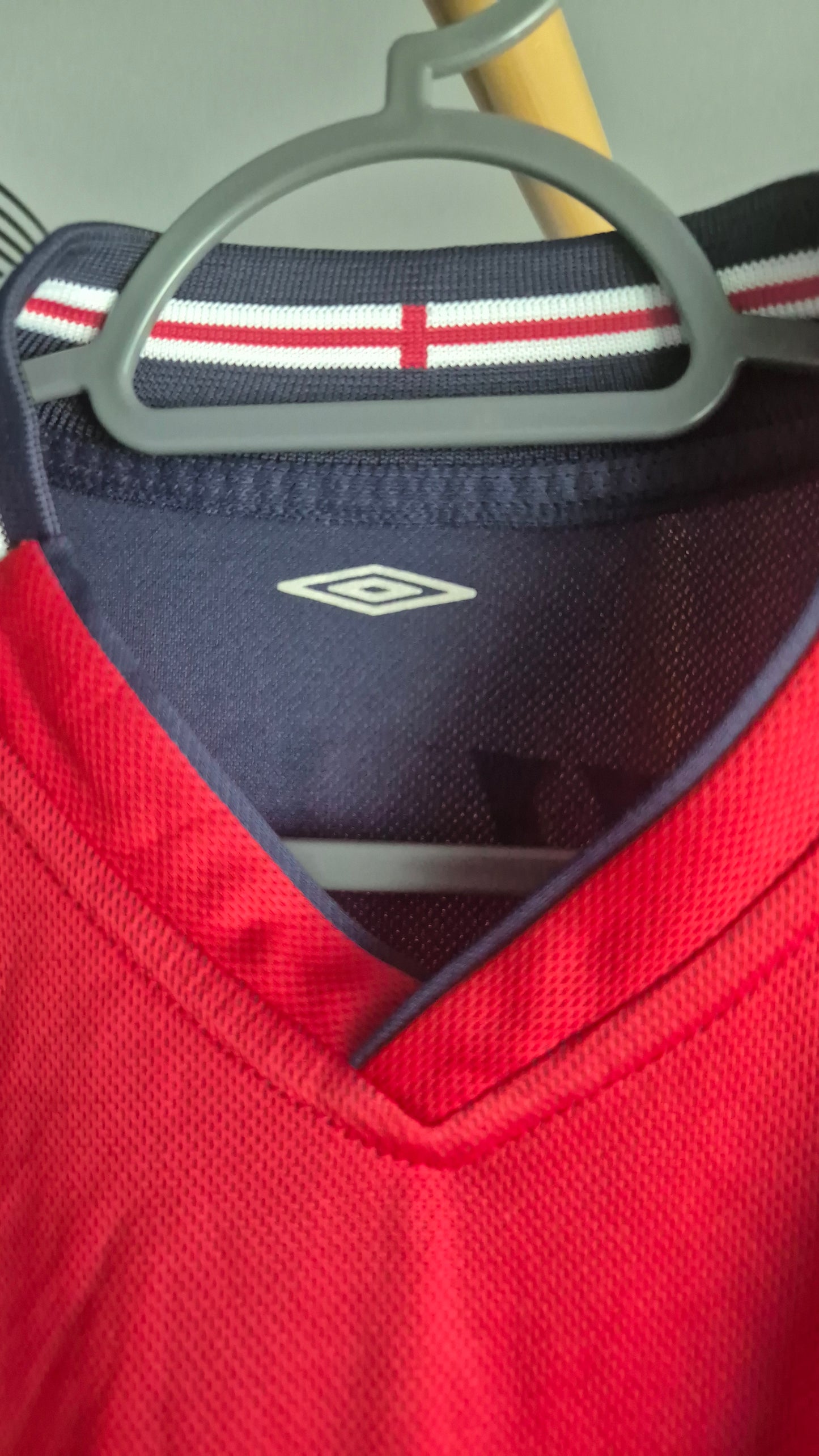 Football Jersey - Vintage England Training Shirt (Reversible)