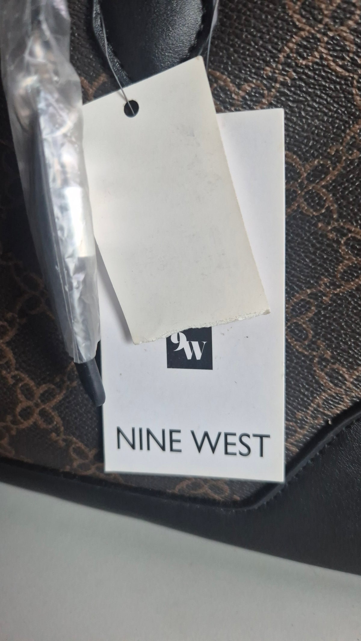 Nine West Monogram Satchel Handbag [NEW]