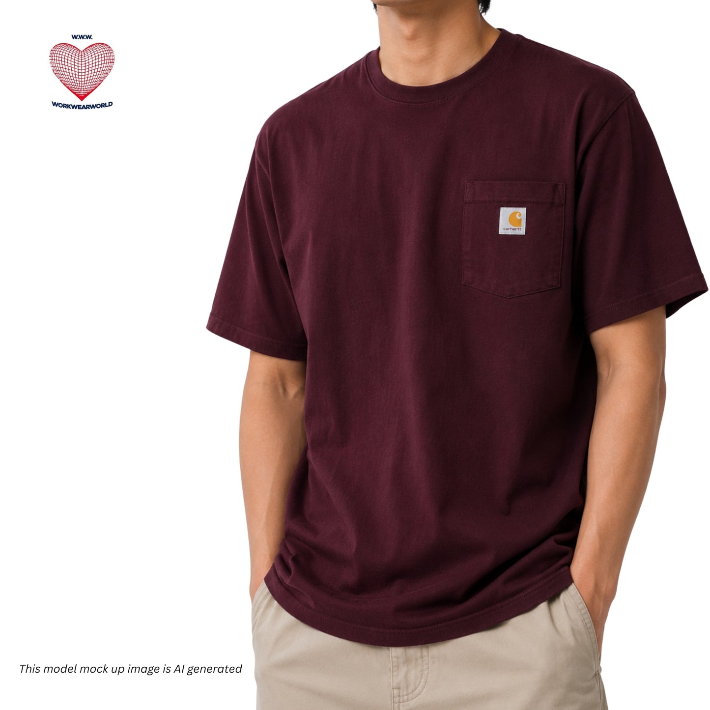 Carhartt K87 Maroon