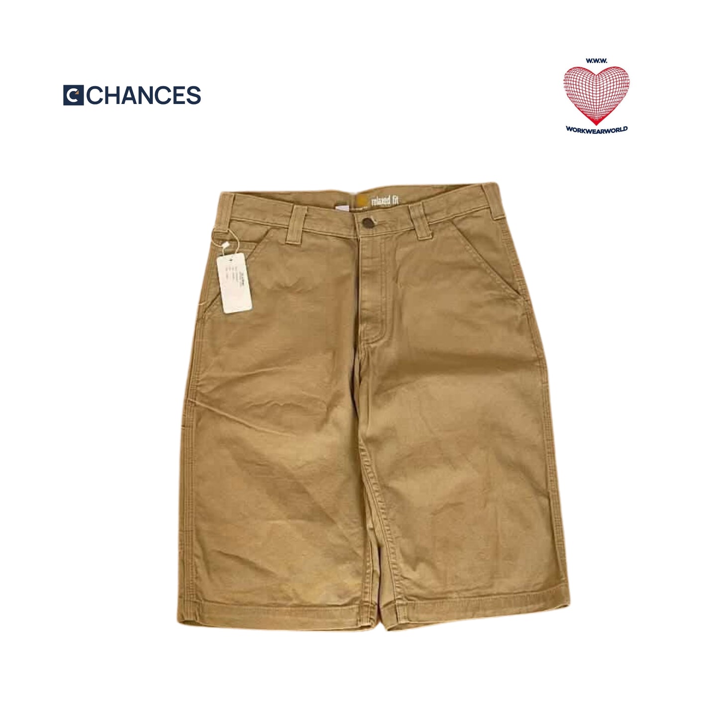 Carhartt Des Brown Carpenter Jorts