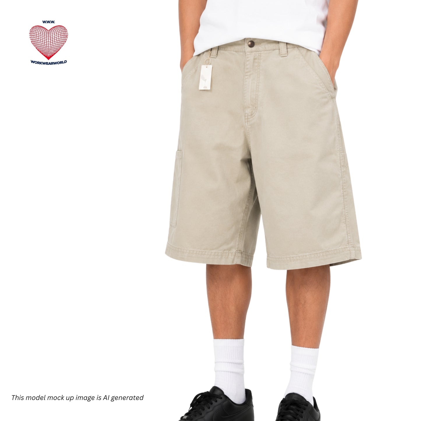 Carhartt Brown Carpenter Jorts