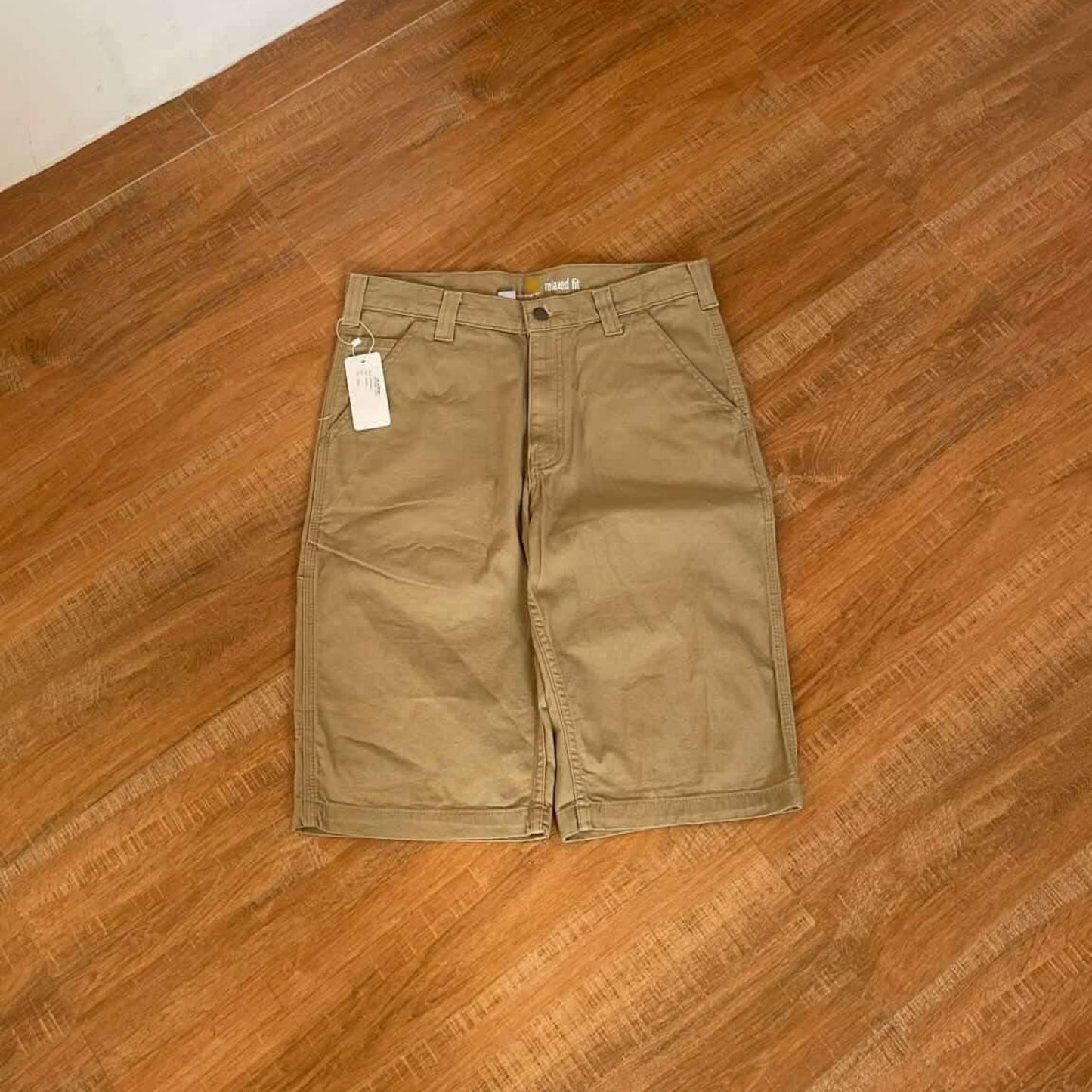 Carhartt Des Brown Carpenter Jorts
