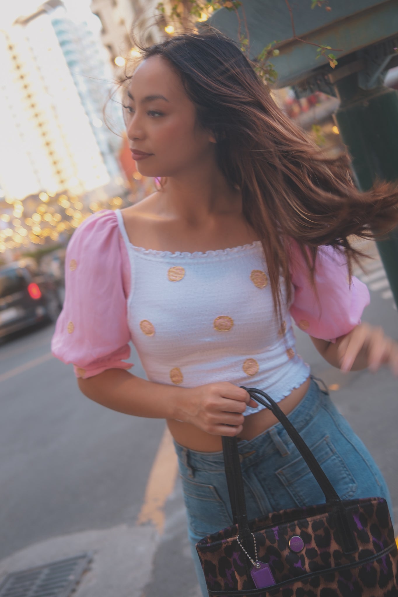 Patch'd Upcycled Top