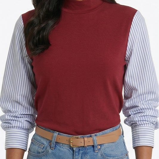Patch'd Upcycled Top
