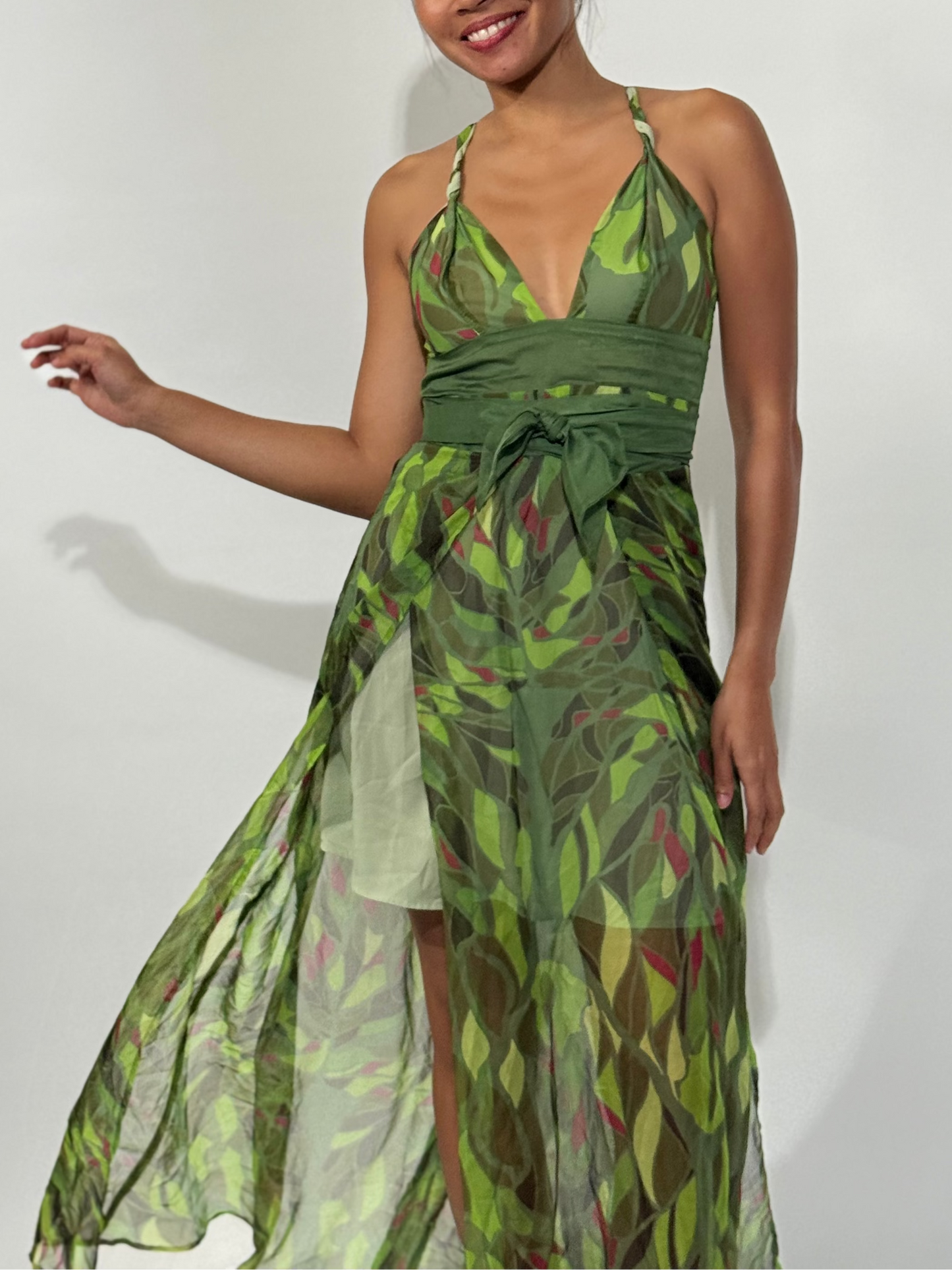 SHEIN Green Dress