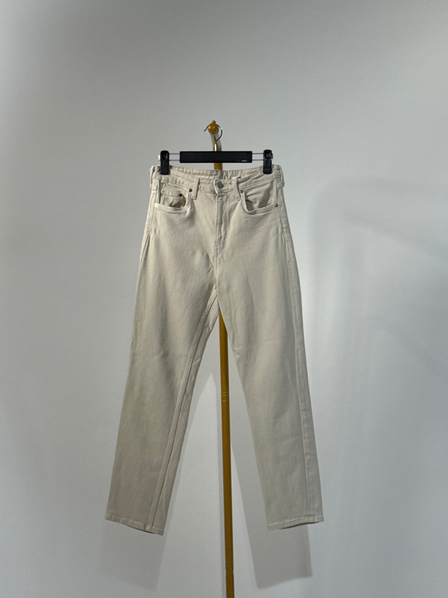 H&M White Denim Pants