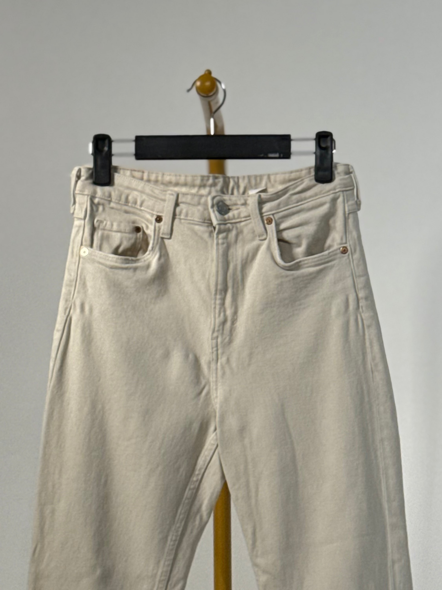H&M White Denim Pants