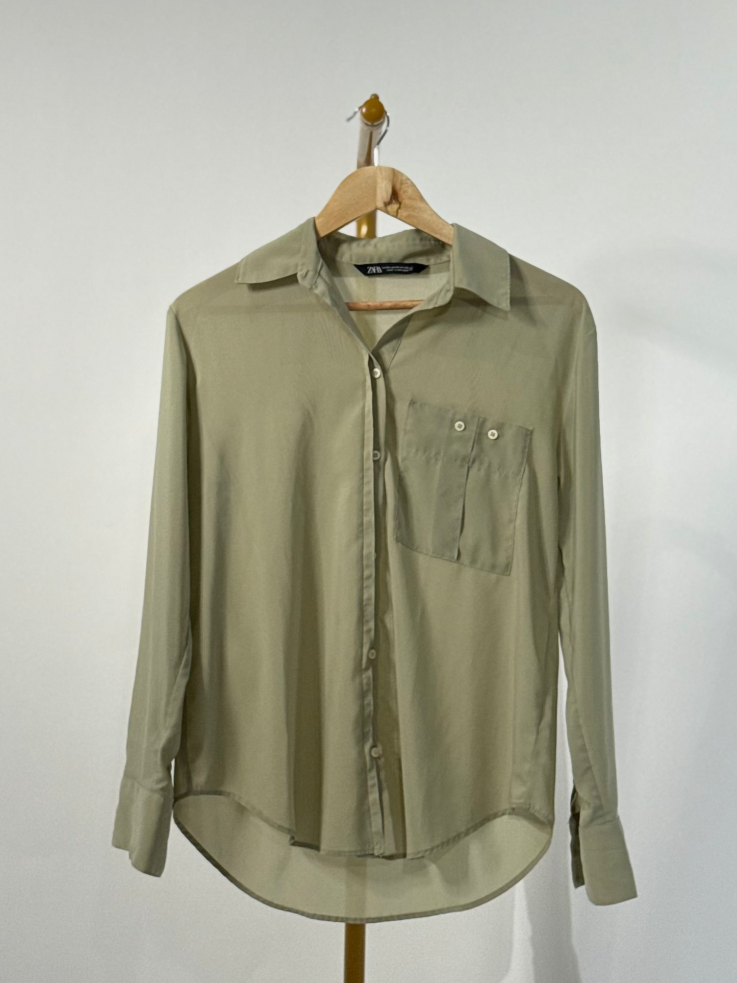 Zara Button Down Blouse