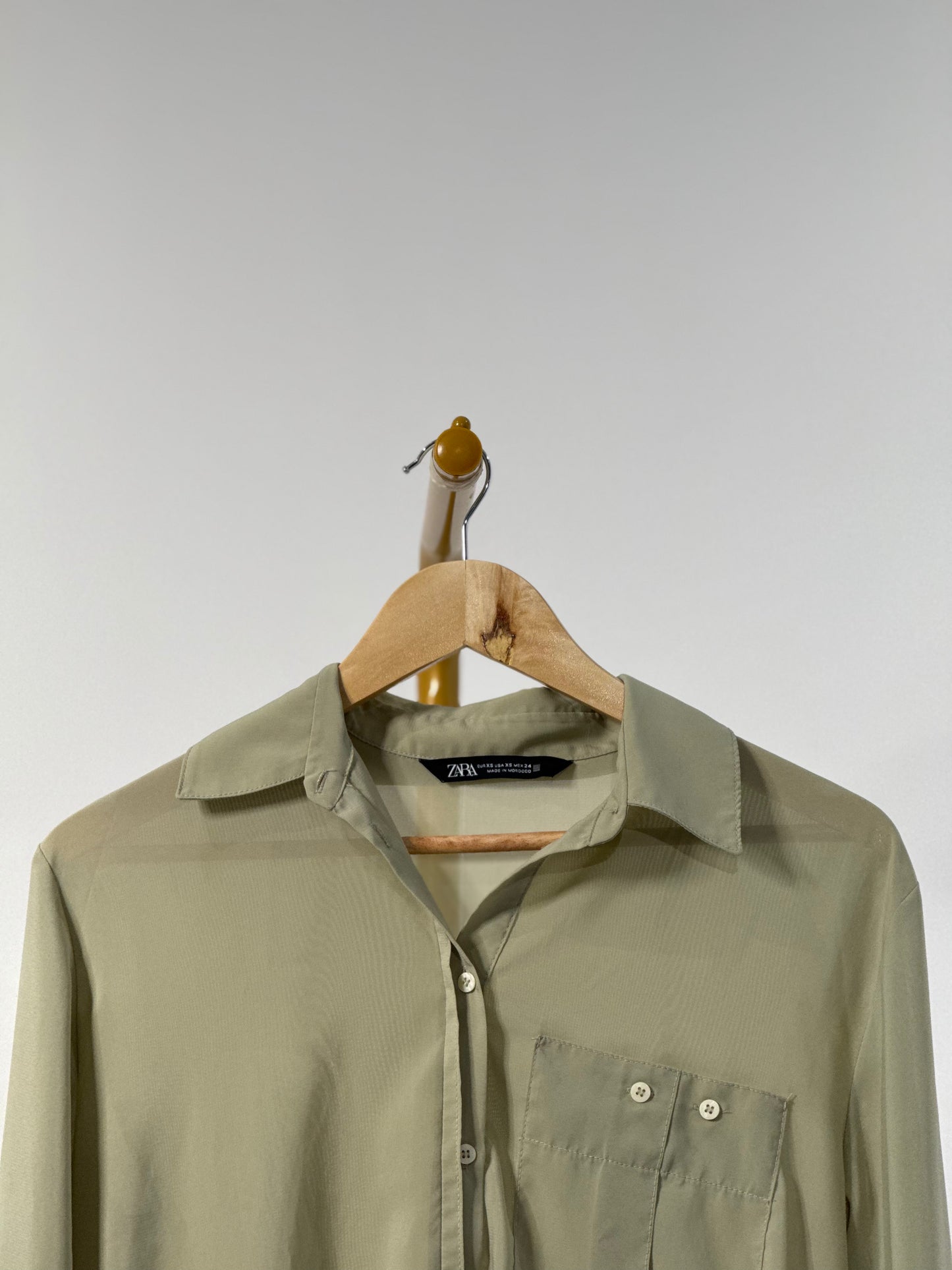 Zara Button Down Blouse