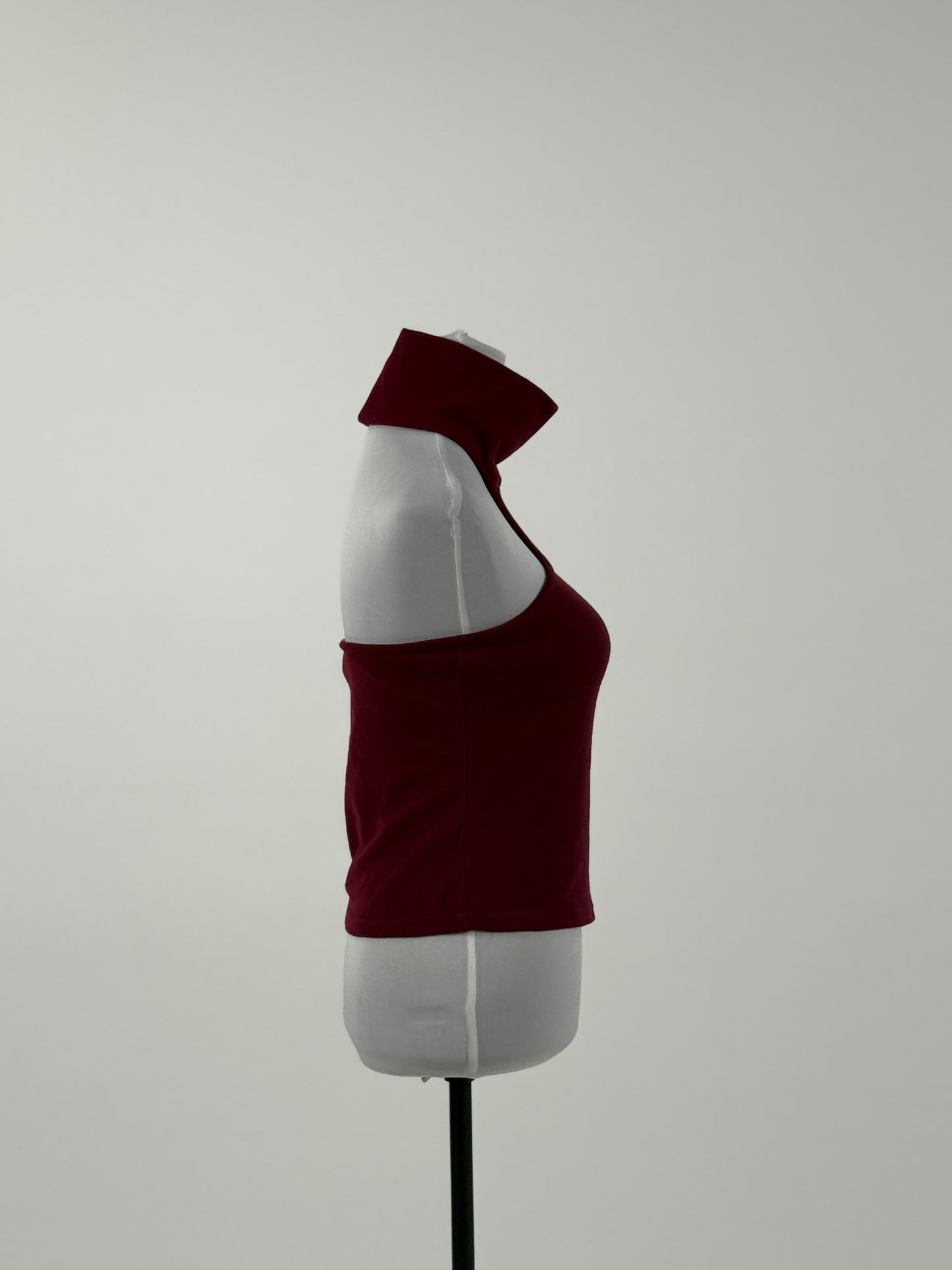 SHEIN Sleeveless Turtleneck Halter Top