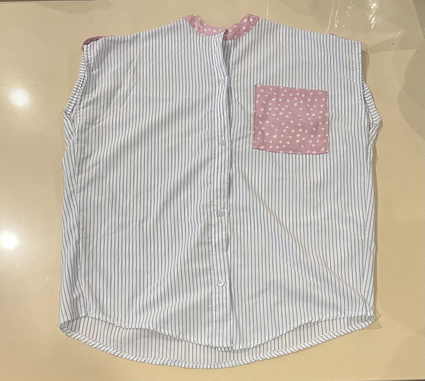 Patch'd Upcycled Top