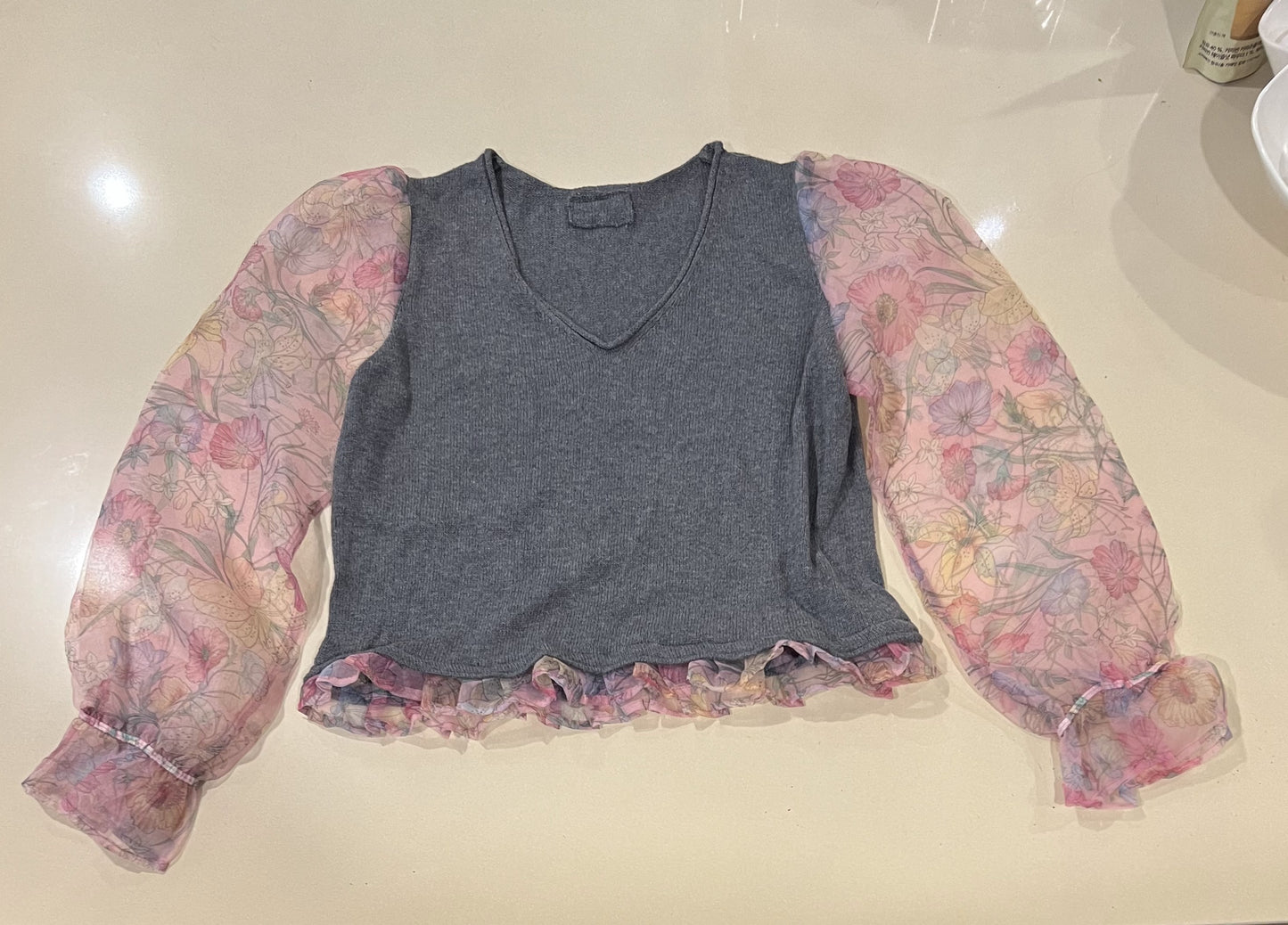 Patch'd Upcycled Top