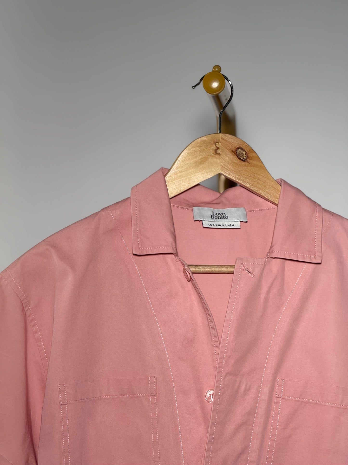 Love Bonito Belted Romper