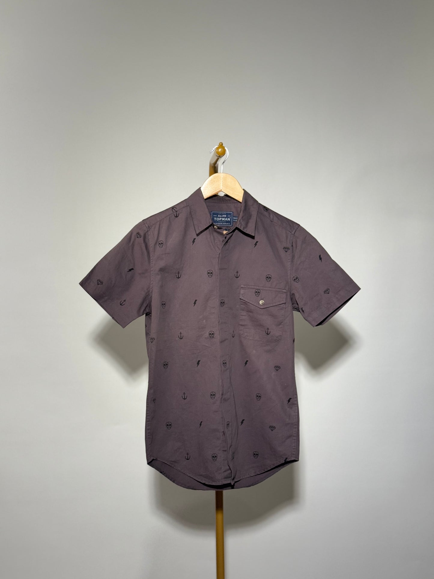 Topman Button Down Polo