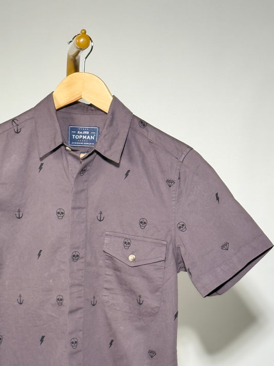 Topman Button Down Polo