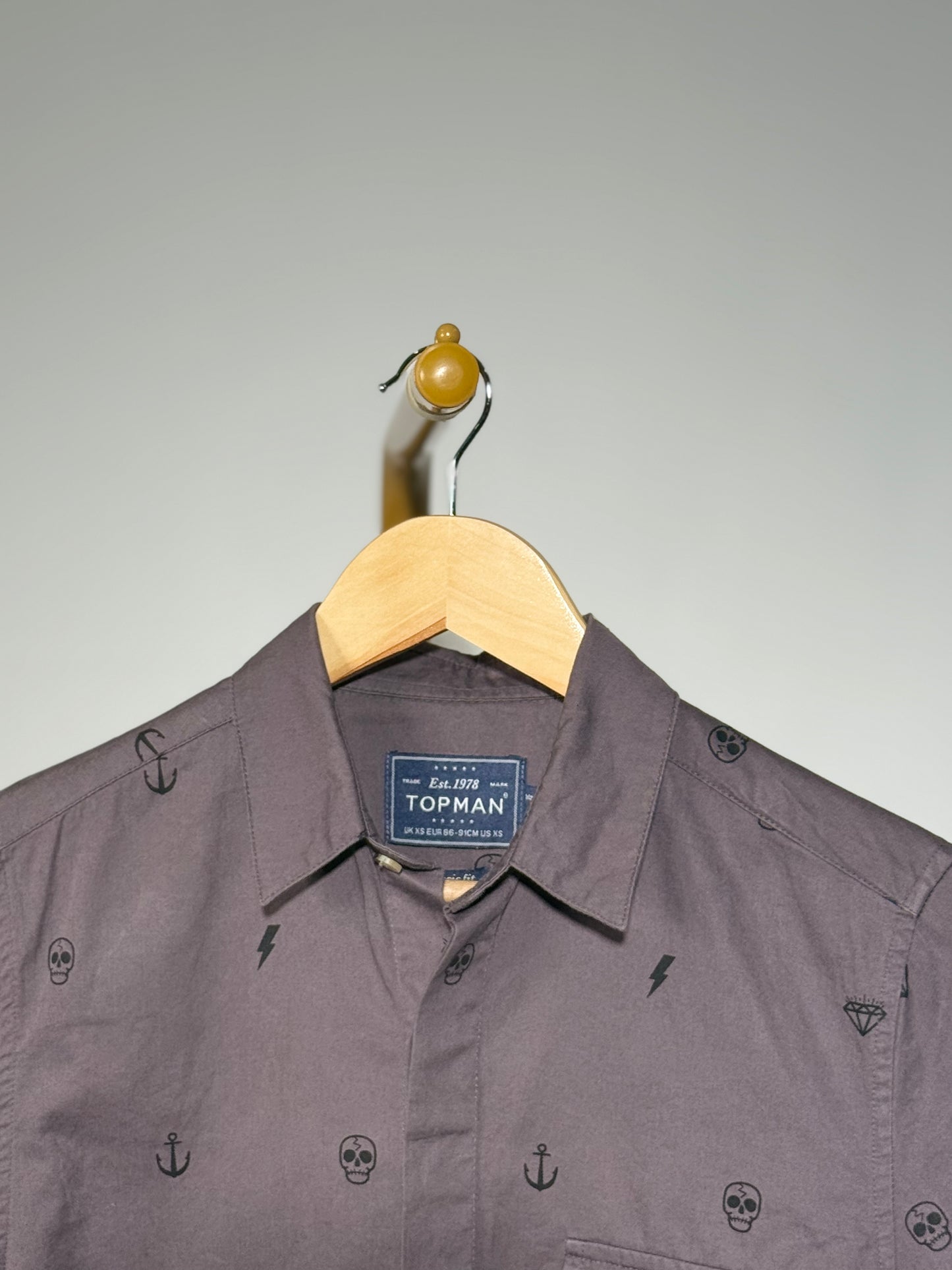 Topman Button Down Polo