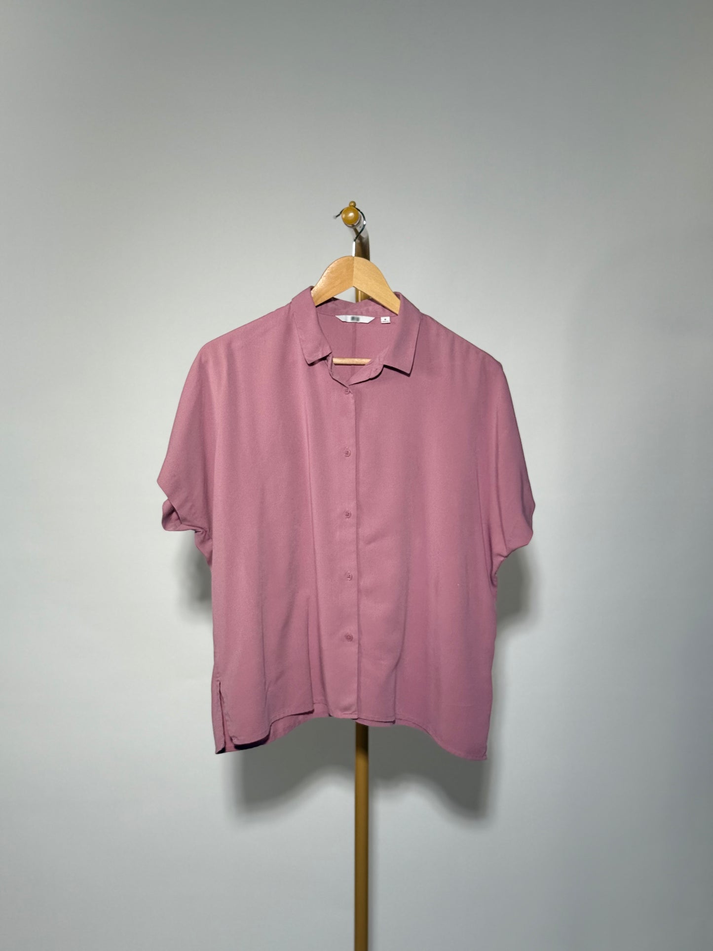 Uniqlo Pink Blouse