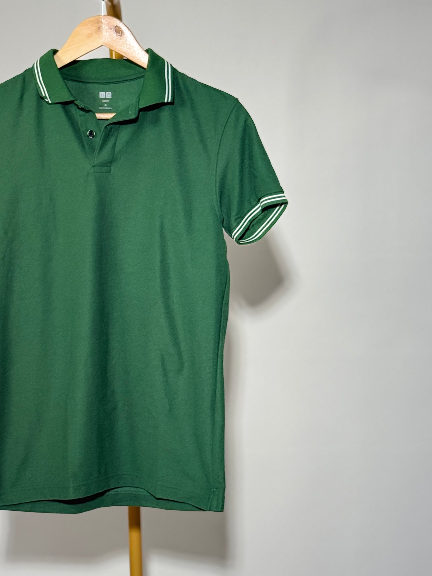 Uniqlo Green Polo Shirt