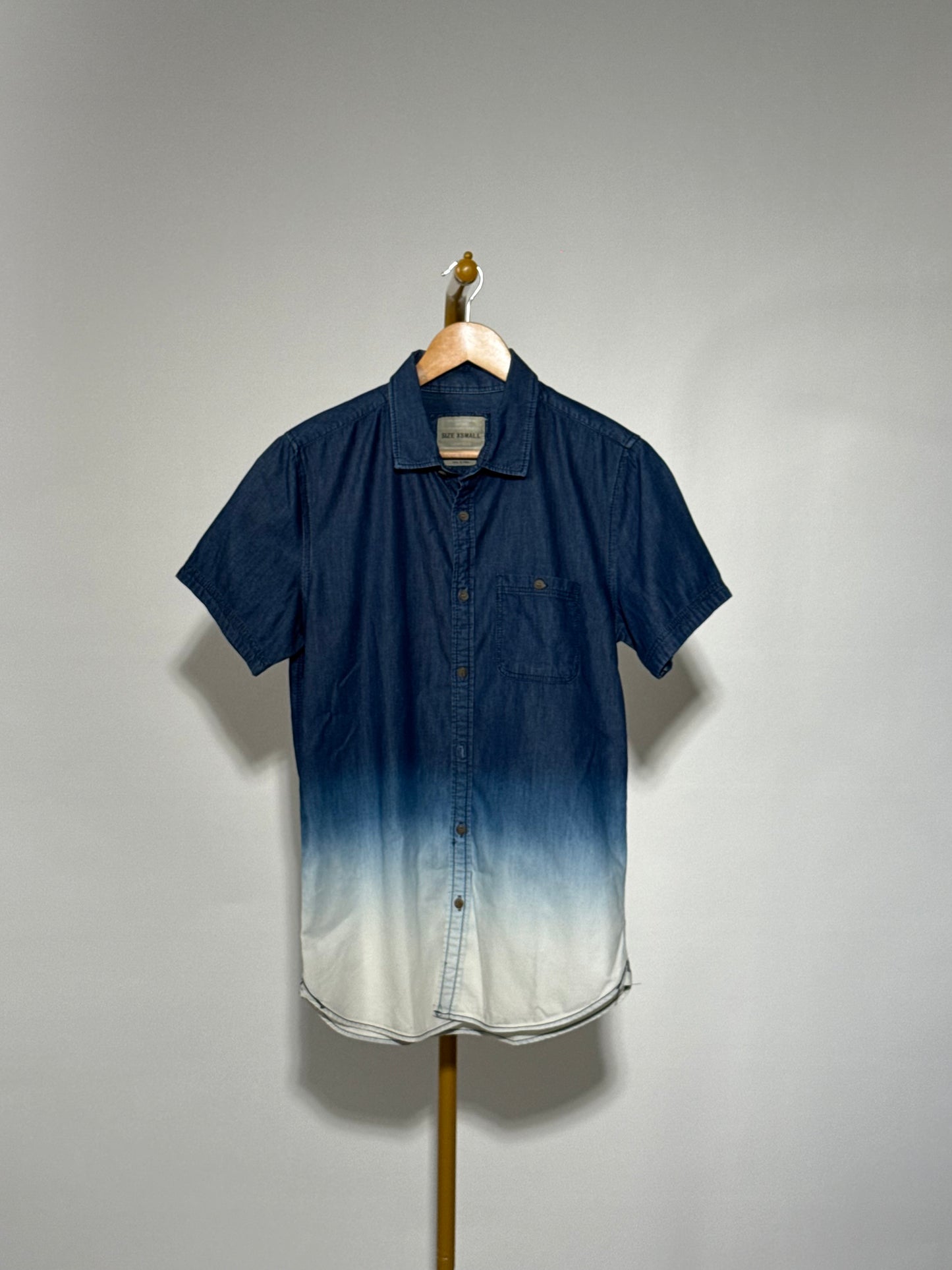 Cotton On Button Down Ombre Shirt