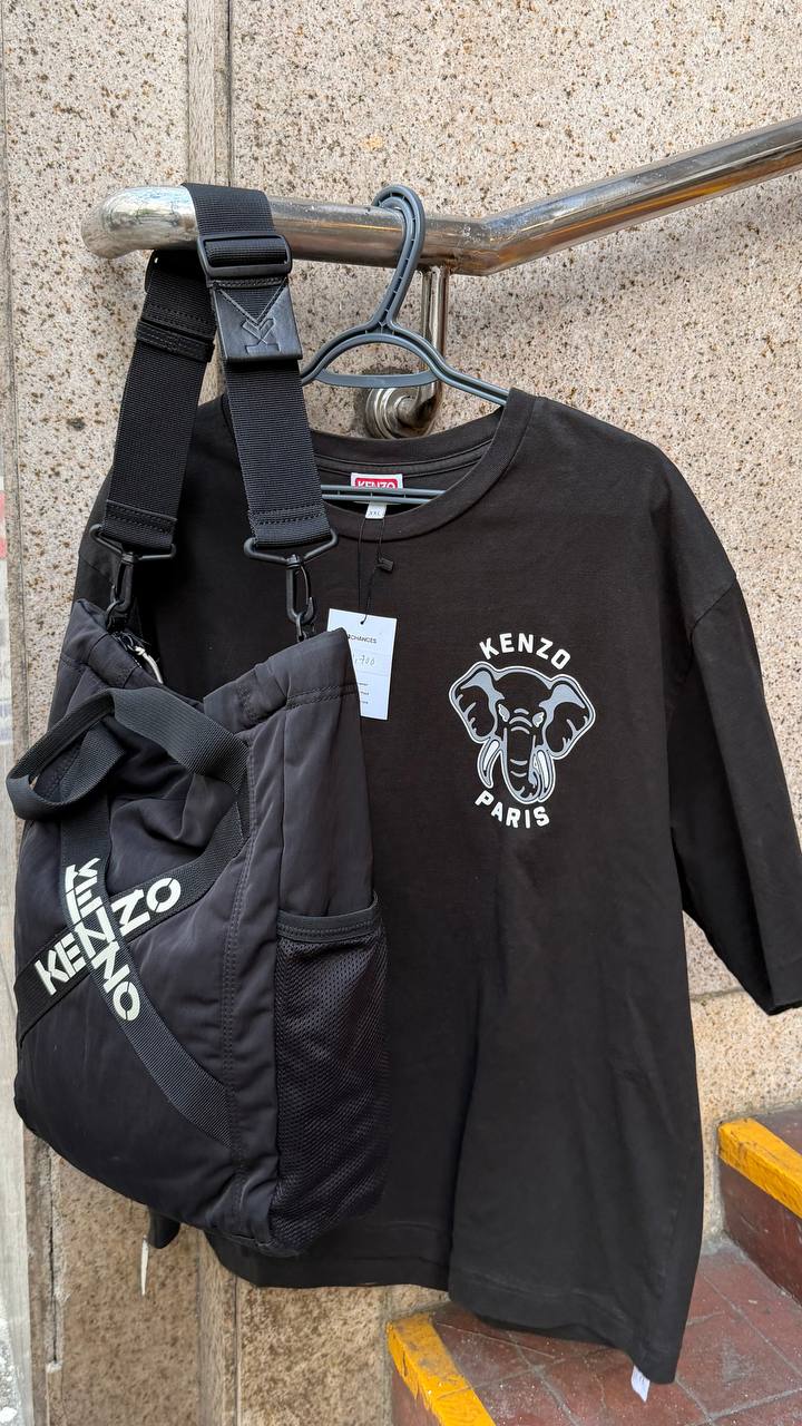Kenzo Nylon Utility Tote